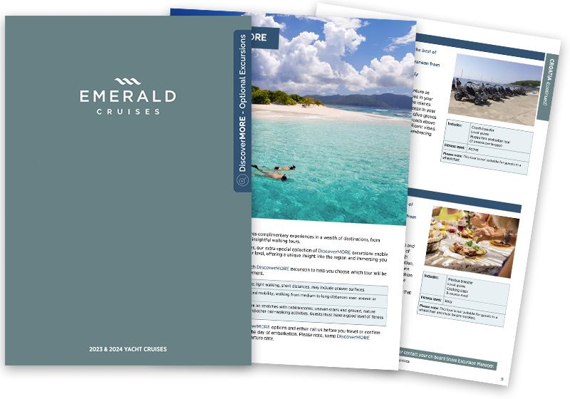 Emerald DiscoverMORE Yacht Guide Brochure